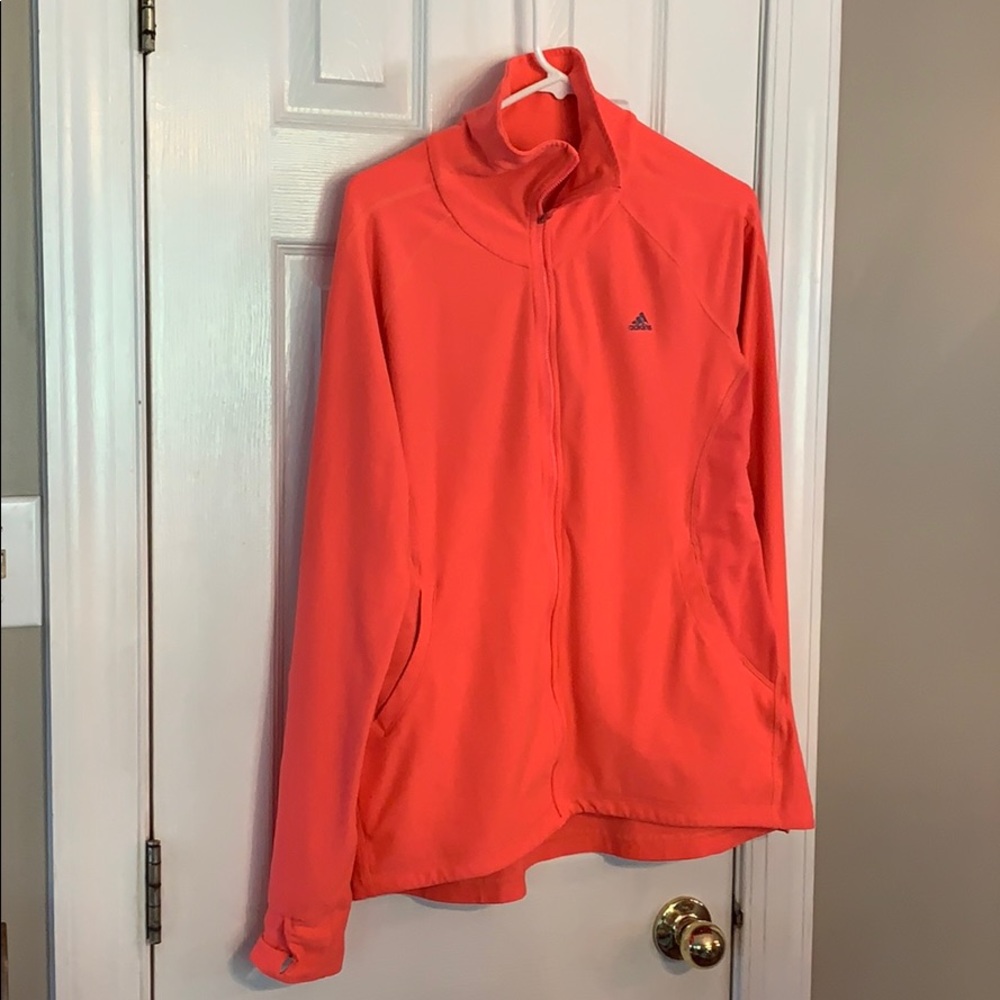 Adidas Hot Pink Zip Jacket